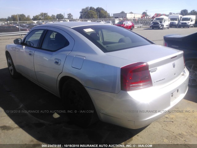 2B3KA43H06H453524 - 2006 DODGE CHARGER SE/SXT SILVER photo 3