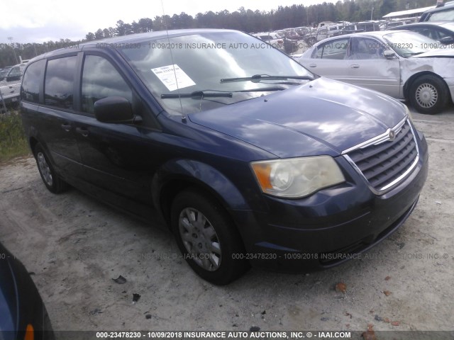 2A8HR44H98R678479 - 2008 CHRYSLER TOWN & COUNTRY LX BLUE photo 1