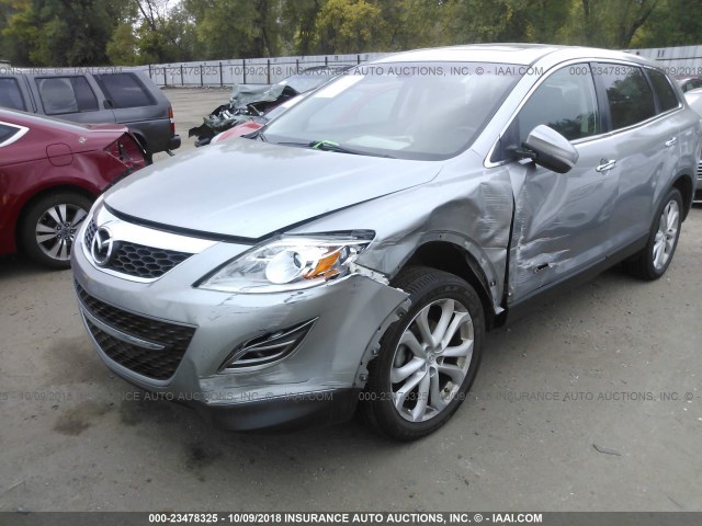 JM3TB2DAXC0334585 - 2012 MAZDA CX-9 GRAY photo 6