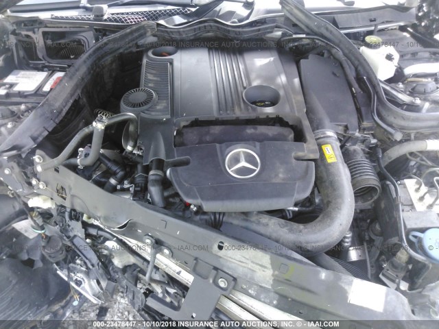 WDDGF4HB9DA796683 - 2013 MERCEDES-BENZ C 250 BLACK photo 10