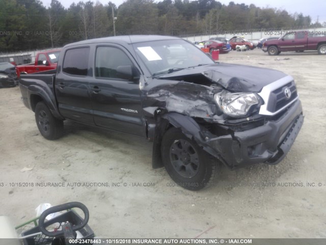 5TFJX4GN6DX015088 - 2013 TOYOTA TACOMA DOUBLE CAB 灰色 照片 1
