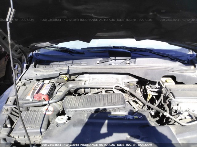 1D8HB58D15F528184 - 2005 DODGE DURANGO LIMITED GRAY photo 10