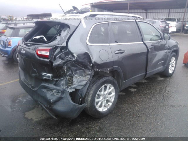 1C4PJMCB8GW316348 - 2016 JEEP CHEROKEE LATITUDE GRAY photo 6