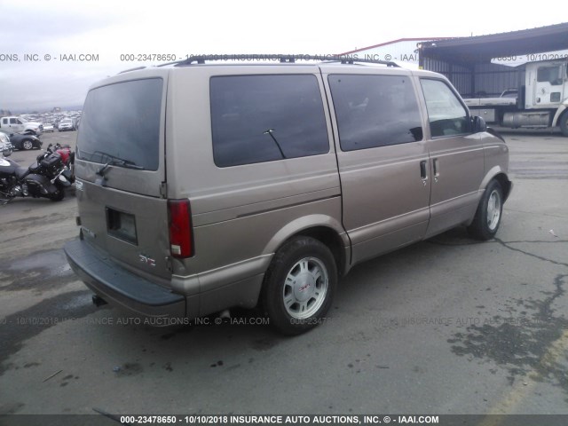 1GKEL19X55B507639 - 2005 GMC SAFARI XT BROWN photo 4