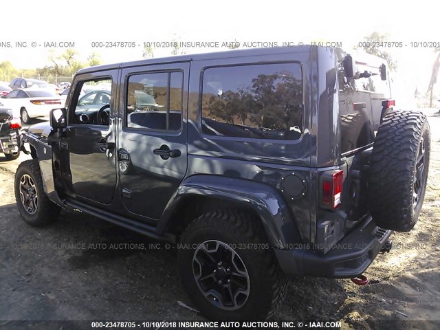 1C4BJWFG0GL328895 - 2016 JEEP WRANGLER UNLIMITE RUBICON GRAY photo 3