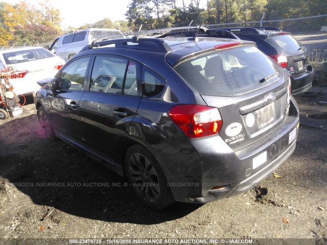 JF1GPAU63E8259837 - 2014 SUBARU IMPREZA SPORT LIMITED GRAY photo 3