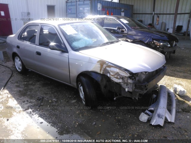 1NXBR12E21Z538637 - 2001 TOYOTA COROLLA CE/LE/S TAN photo 1