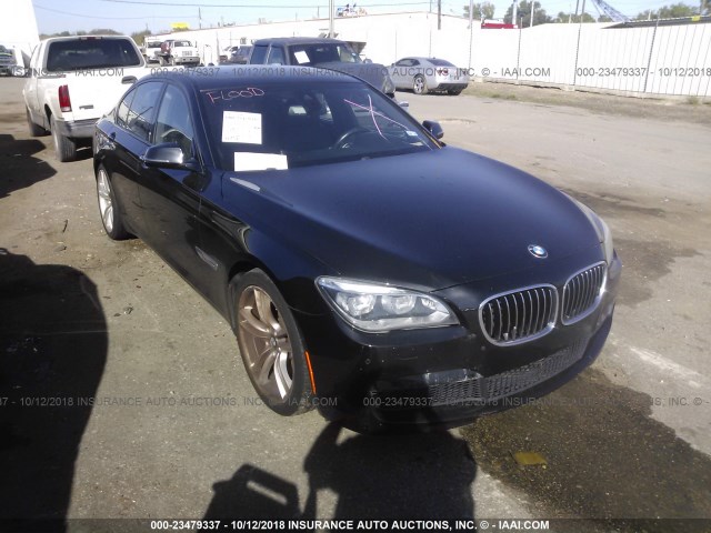 WBAYA8C54DD227600 - 2013 BMW 750 I BLACK photo 1