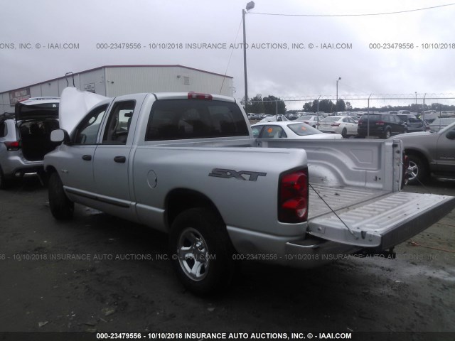 1D7HA18KX8J234640 - 2008 DODGE RAM 1500 ST SILVER photo 3