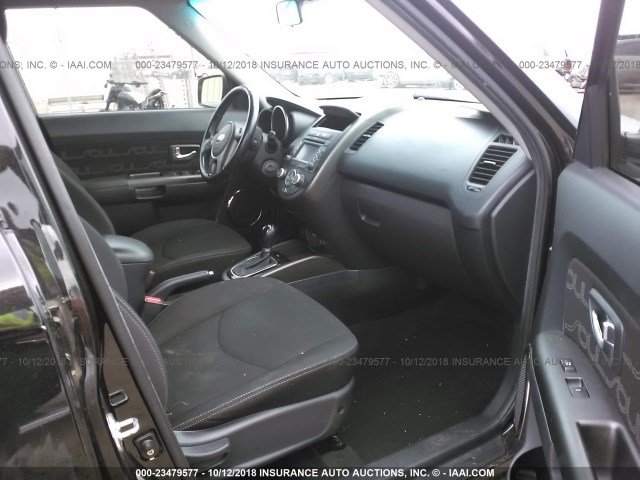 KNDJT2A65D7482391 - 2013 KIA SOUL +/!/SPORT BLACK photo 5