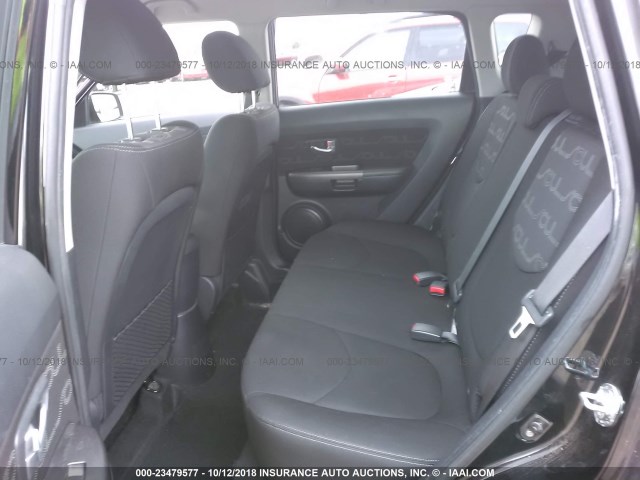 KNDJT2A65D7482391 - 2013 KIA SOUL +/!/SPORT BLACK photo 8