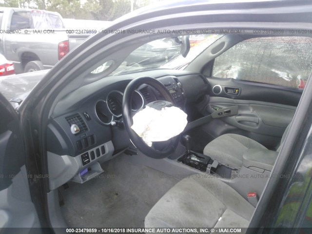 3TMJU62N76M018618 - 2006 TOYOTA TACOMA DOUBLE CAB PRERUNNER BLACK photo 5