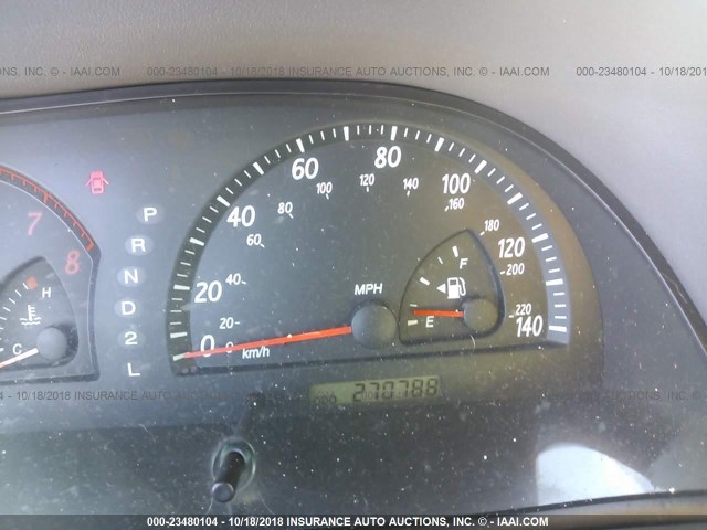 4T1BF32K62U532884 - 2002 TOYOTA CAMRY LE/XLE/SE GREEN photo 7