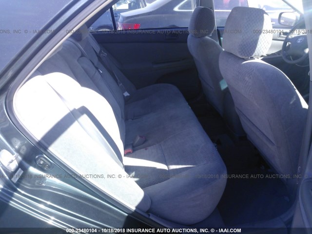 4T1BF32K62U532884 - 2002 TOYOTA CAMRY LE/XLE/SE GREEN photo 8