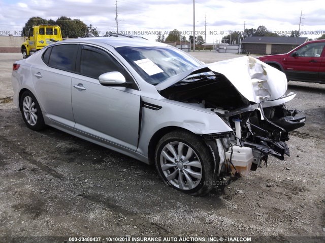 5XXGN4A76EG294268 - 2014 KIA OPTIMA EX SILVER photo 1