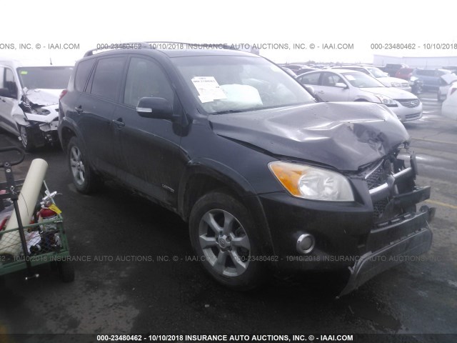 2T3DK4DV0BW060092 - 2011 TOYOTA RAV4 LIMITED BLACK photo 1