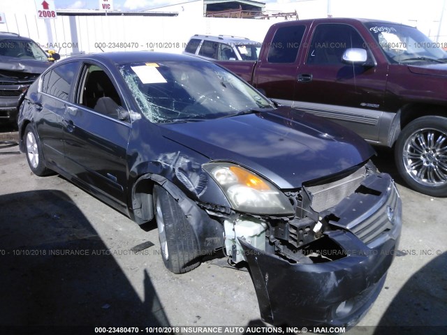 1N4CL21E09C186196 - 2009 NISSAN ALTIMA HYBRID GRAY photo 1