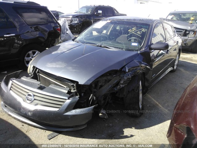 1N4CL21E09C186196 - 2009 NISSAN ALTIMA HYBRID GRAY photo 2