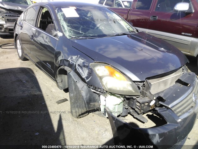 1N4CL21E09C186196 - 2009 NISSAN ALTIMA HYBRID GRAY photo 6