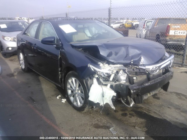 4T4BF1FK0ER377709 - 2014 TOYOTA CAMRY L/SE/LE/XLE 蓝色 照片 1