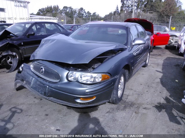 1G4HR54K95U148984 - 2005 BUICK LESABRE LIMITED GRAY photo 2