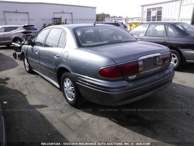 1G4HR54K95U148984 - 2005 BUICK LESABRE LIMITED GRAY photo 3