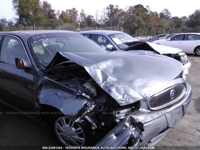 1G4HR54K95U148984 - 2005 BUICK LESABRE LIMITED GRAY photo 6