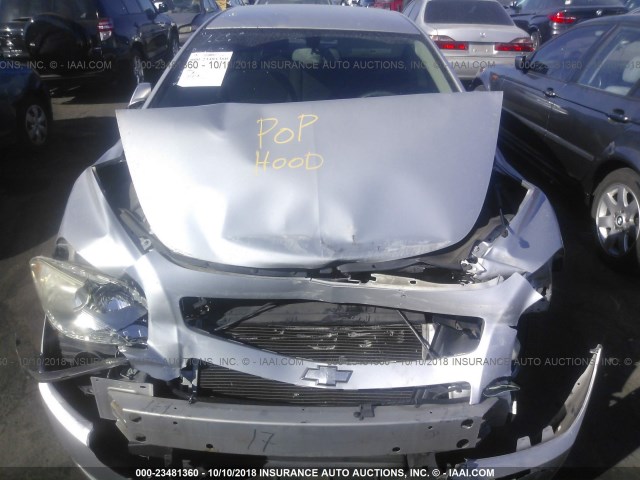 1G1ZC5EB8AF150175 - 2010 CHEVROLET MALIBU 1LT GRAY photo 10