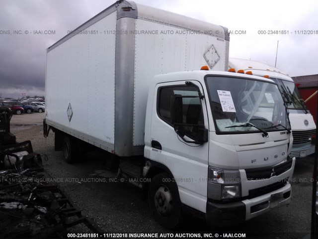 JL6CRH1A8EK004339 - 2014 MITSUBISHI FUSO TRUCK FE FEC92S WHITE photo 1