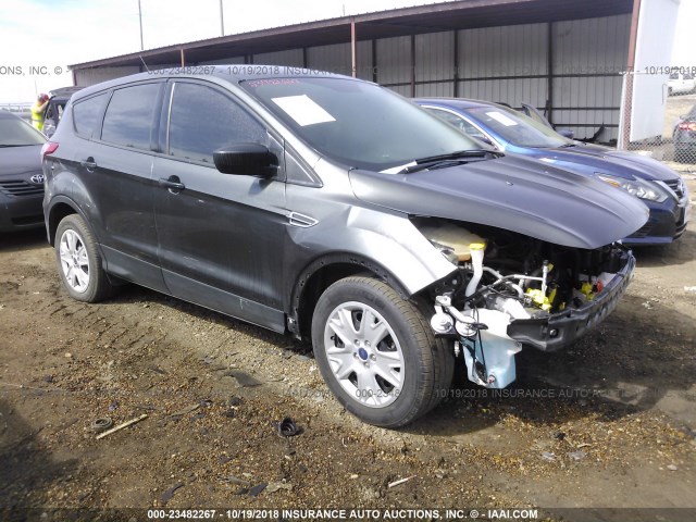 1FMCU0F75GUA91352 - 2016 FORD ESCAPE S GRAY photo 1