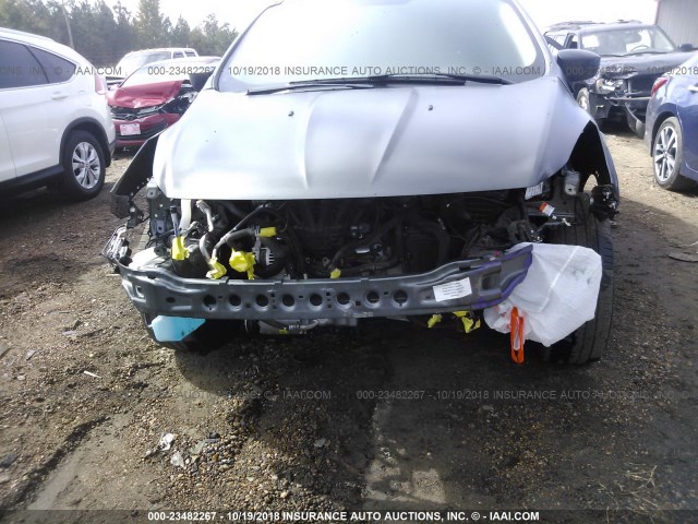 1FMCU0F75GUA91352 - 2016 FORD ESCAPE S GRAY photo 6