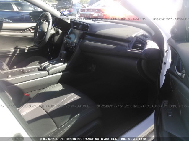 SHHFK7H9XHU222671 - 2017 HONDA CIVIC SPORT TOURING WHITE photo 5