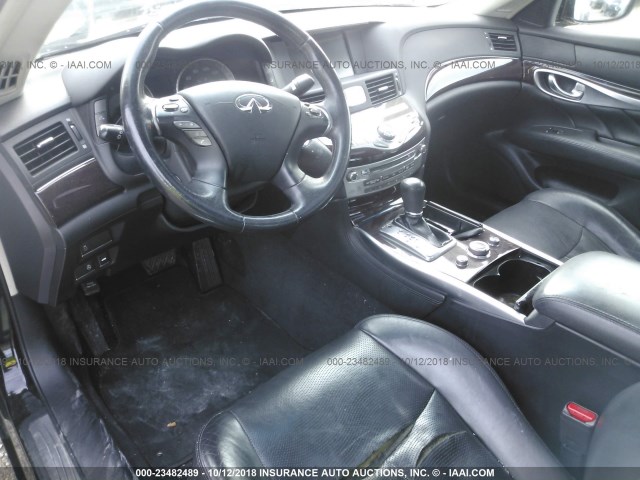 JN1BY1AR1CM394807 - 2012 INFINITI M37 X BLACK photo 5