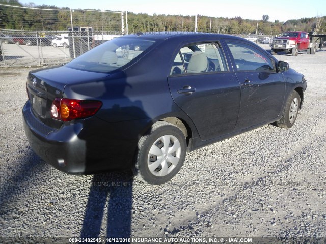 2T1BU4EE3AC331459 - 2010 TOYOTA COROLLA S/LE/XLE GRAY photo 4