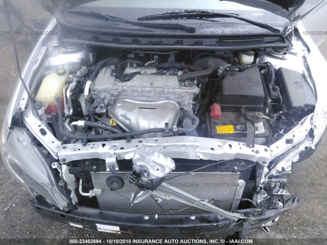 JTKJF5C76E3083425 - 2014 TOYOTA SCION TC 银色 照片 10
