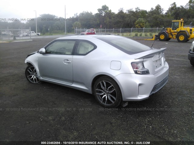 JTKJF5C76E3083425 - 2014 TOYOTA SCION TC 银色 照片 3