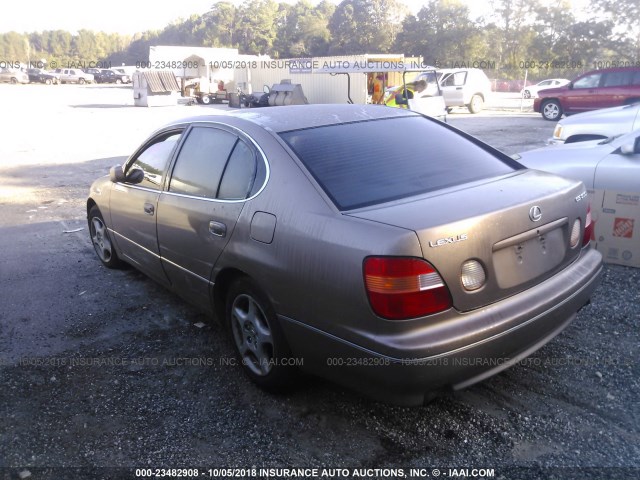 JT8BD68S8W0035902 - 1998 LEXUS GS 300 BROWN photo 3