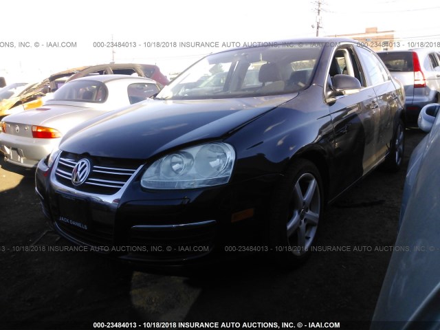 3VWRZ71KX9M030913 - 2009 VOLKSWAGEN JETTA SE/SEL BLACK photo 2