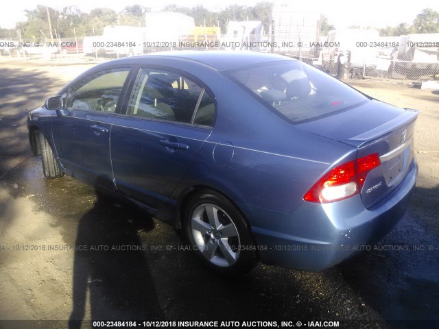 2HGFA1F60BH510311 - 2011 HONDA CIVIC LX-S BLUE photo 3