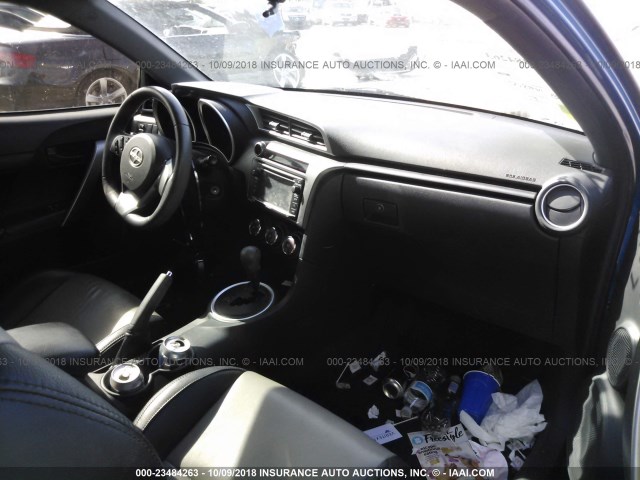 JTKJF5C77E3080758 - 2014 TOYOTA SCION TC 蓝色 照片 5