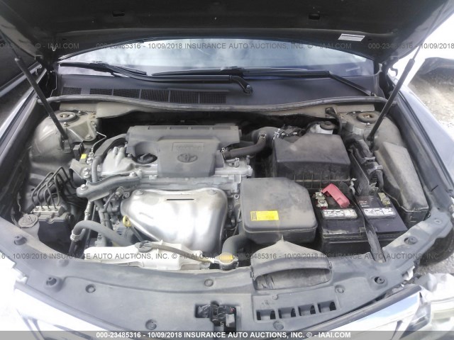 4T4BF1FK3CR272496 - 2012 TOYOTA CAMRY SE/LE/XLE 绿色 照片 10