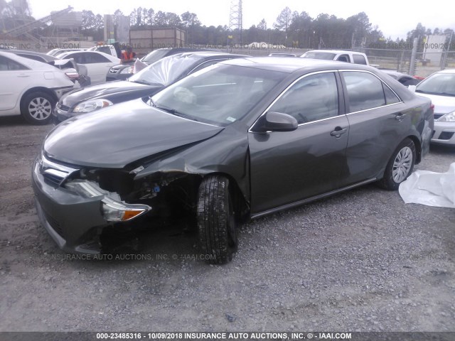 4T4BF1FK3CR272496 - 2012 TOYOTA CAMRY SE/LE/XLE 绿色 照片 2
