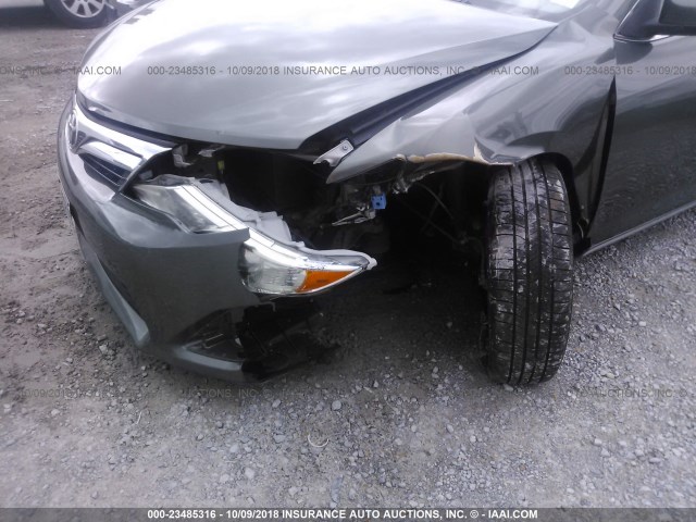 4T4BF1FK3CR272496 - 2012 TOYOTA CAMRY SE/LE/XLE 绿色 照片 6
