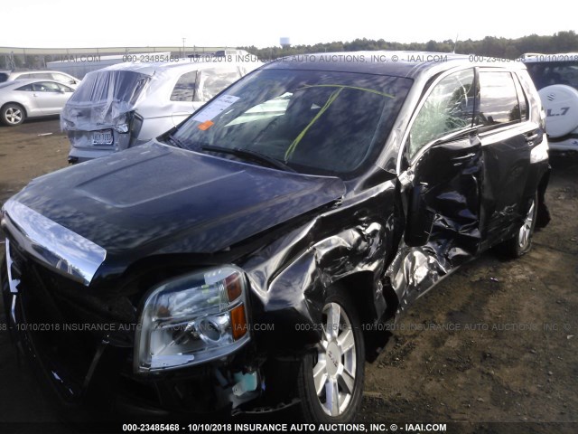 2GKFLREK5D6390255 - 2013 GMC TERRAIN SLE BLACK photo 2