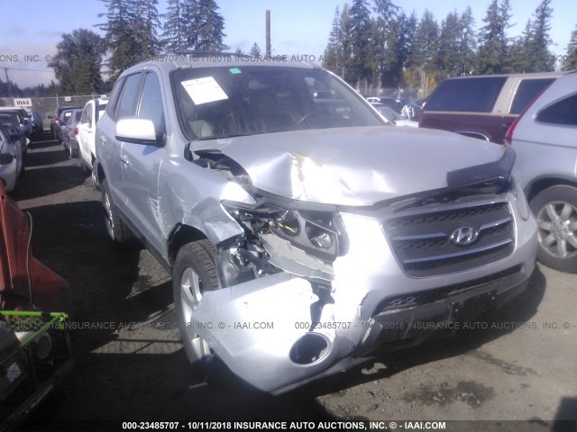 5NMSH73E87H111066 - 2007 HYUNDAI SANTA FE SE/LIMITED SILVER photo 1