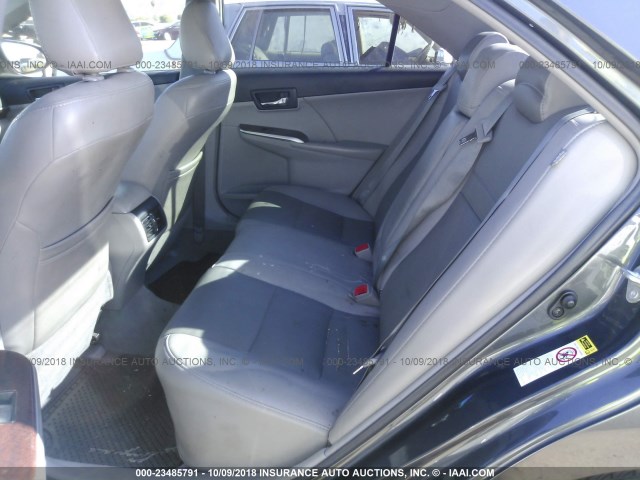 4T4BF1FK5CR220383 - 2012 TOYOTA CAMRY SE/LE/XLE GRAY photo 8