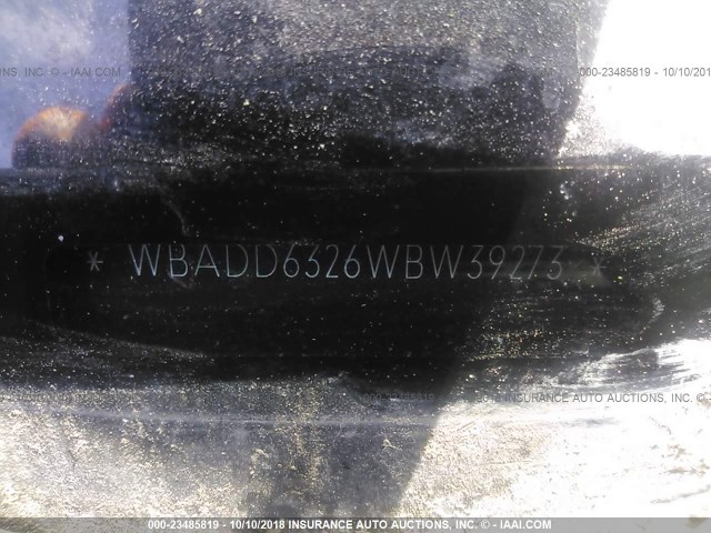 WBADD6326WBW39273 - 1998 BMW 528 I AUTOMATIC BLACK photo 9