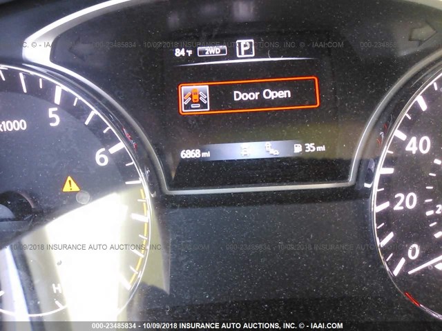 5N1DR2MM4JC626307 - 2018 NISSAN PATHFINDER S/SV/SL/PLATINUM RED photo 7