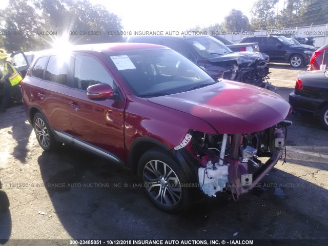 JA4AD3A31JZ034040 - 2018 MITSUBISHI OUTLANDER SE/SEL RED photo 1