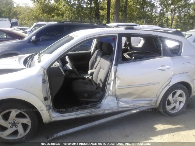 5Y2SL62804Z400616 - 2004 PONTIAC VIBE SILVER photo 6